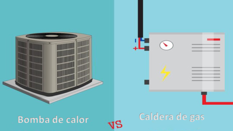 bomba de calor frente a caldera de gas